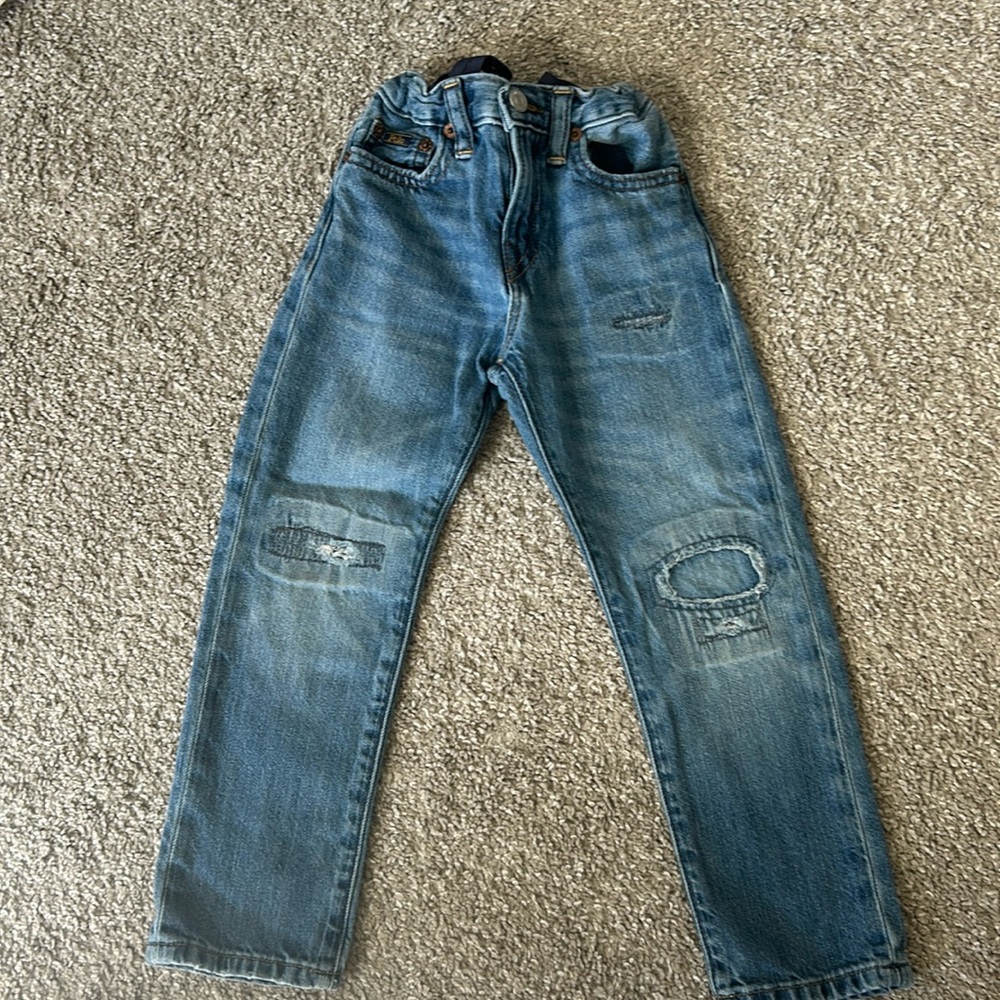 Polo by Ralph Lauren Distressed Denim Jeans